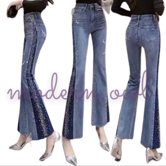 Premium Quality DENIM with side Decor - Picture 4 of 7